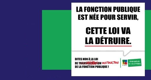 Projets de loi Blanquer et Fonction Publique, interpelons les élus !