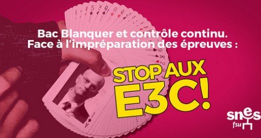 STOP E3C - Outils et recensement des actions dans l'académie