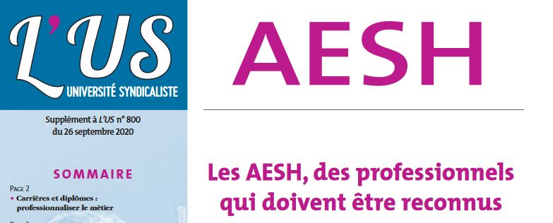 Les AESH, des professionnels qui doivent être reconnus