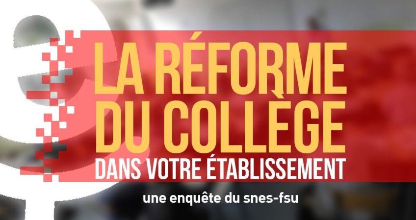 Observatoire des collèges - Enquête 4